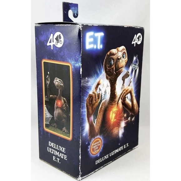 Neca Other - E.T. The Extraterrestrial 40th Anniv. ET Ultimate Deluxe Action Figure with NECA